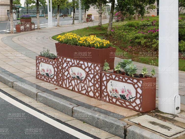 PVC組合花箱防撞嗎？